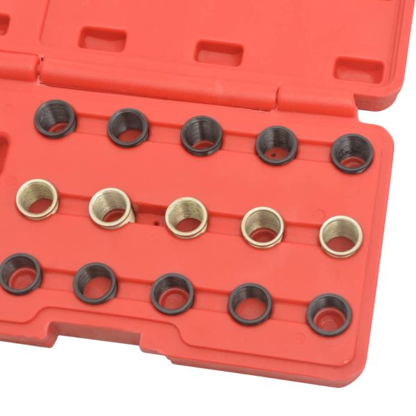 16-Delige Bougiedraad Reparatieset M14X1,25 Terracotta - Afbeelding 5