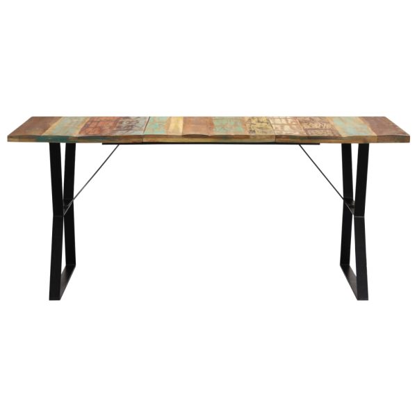 Eettafel Massief Gerecycled Hout - Afbeelding 2