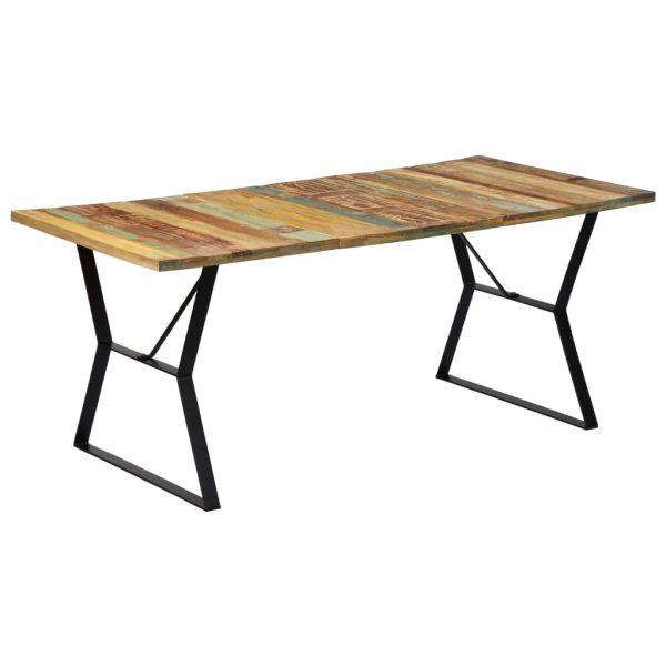 Eettafel Massief Gerecycled Hout - Afbeelding 11