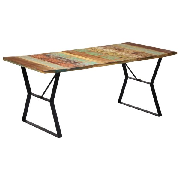 Eettafel Massief Gerecycled Hout - Afbeelding 8