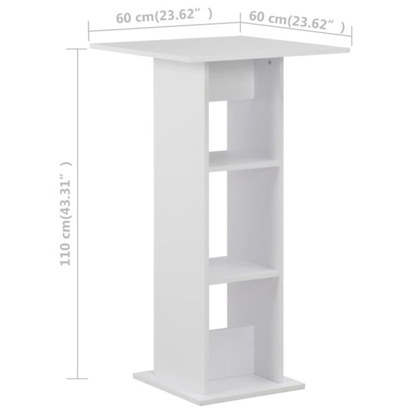 Bartafel 60X60X110 Cm - Afbeelding 6