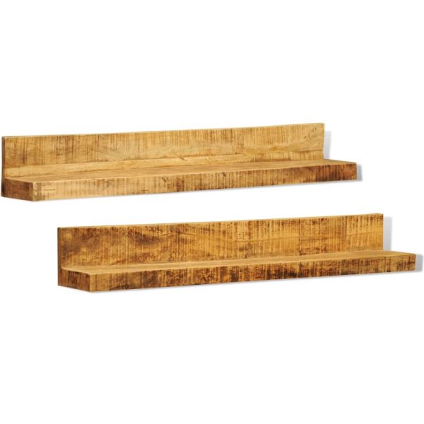 Wandschappen 2 St Massief Hout - Afbeelding 8