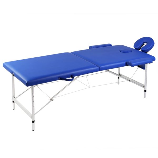 Massagetafel Met 2 Zones Inklapbaar Aluminium Frame - Afbeelding 8