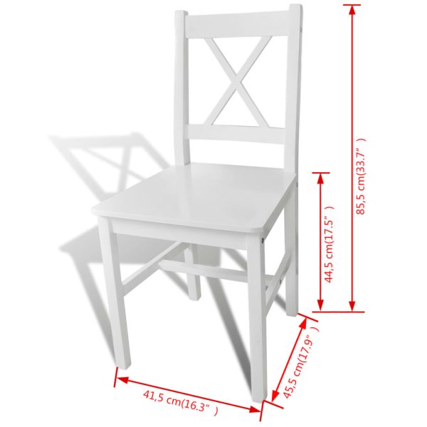 Eetkamerstoelen Grenenhout - Afbeelding 5