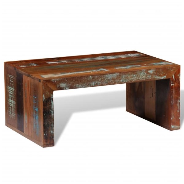 Salontafel Gerecycled Hout - Afbeelding 5