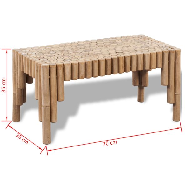 Salontafel Bamboe - Afbeelding 5