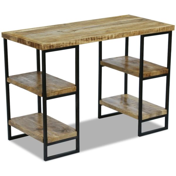 Bureau 110X50X76 Cm Mangohout - Afbeelding 4