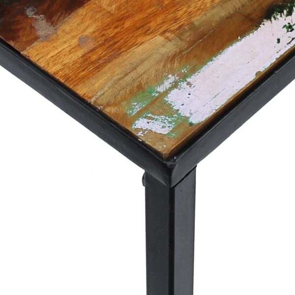 Salontafel 100X60X40 Cm Massief Gerecycled Hout - Afbeelding 7