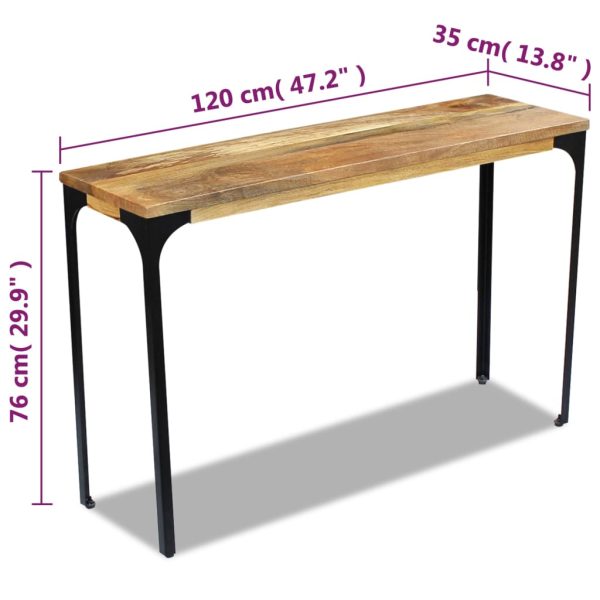 Wandtafel Mangohout - Afbeelding 8