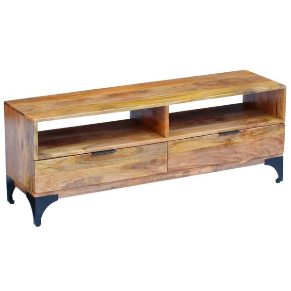 Tv-Meubel 120X35X45 Cm Mangohout