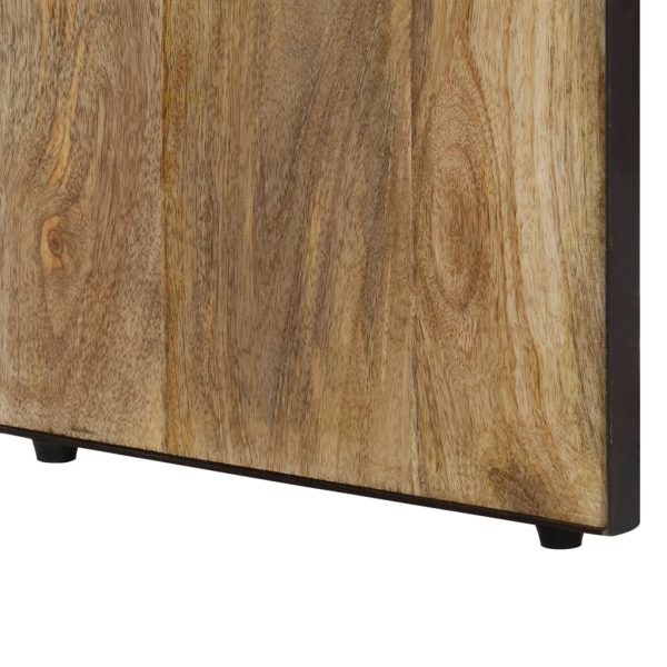 Dressoir 120X30X75 Cm Massief Mangohout - Afbeelding 7