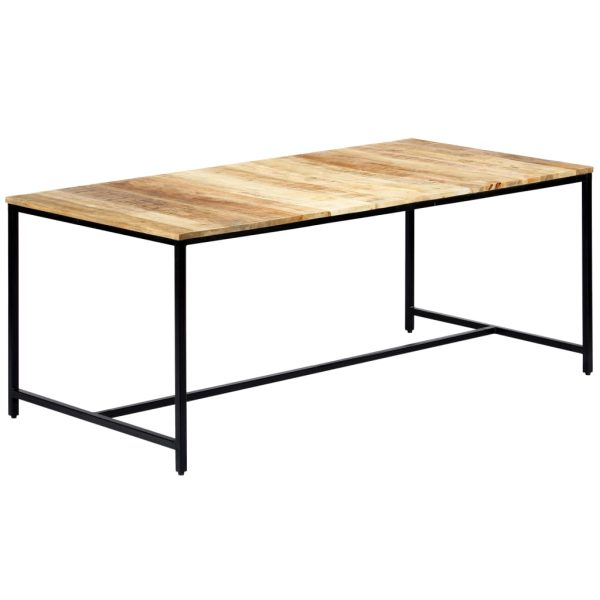 Eettafel Massief Ruw Mangohout