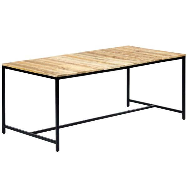 Eettafel Massief Ruw Mangohout - Afbeelding 9