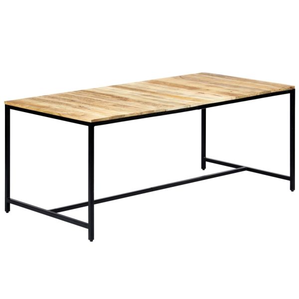 Eettafel Massief Ruw Mangohout - Afbeelding 10