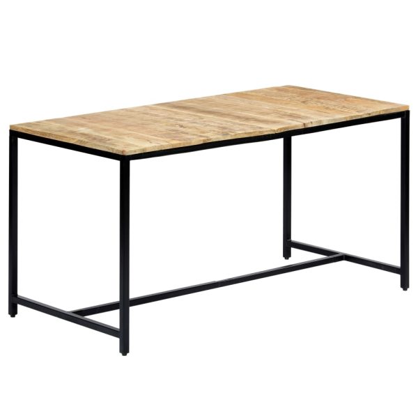 Eettafel Massief Ruw Mangohout - Afbeelding 13