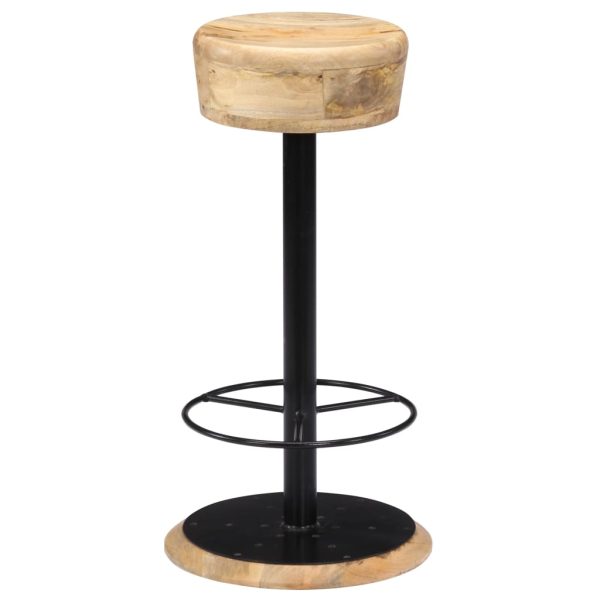 Barstoelen 2 St Massief Mangohout - Afbeelding 11