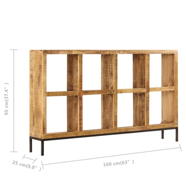 Dressoir 160X25X95 Cm Massief Mangohout - Afbeelding 6