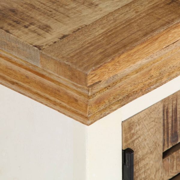 Tv-Meubel 118X30X40 Cm Massief Mangohout - Afbeelding 4