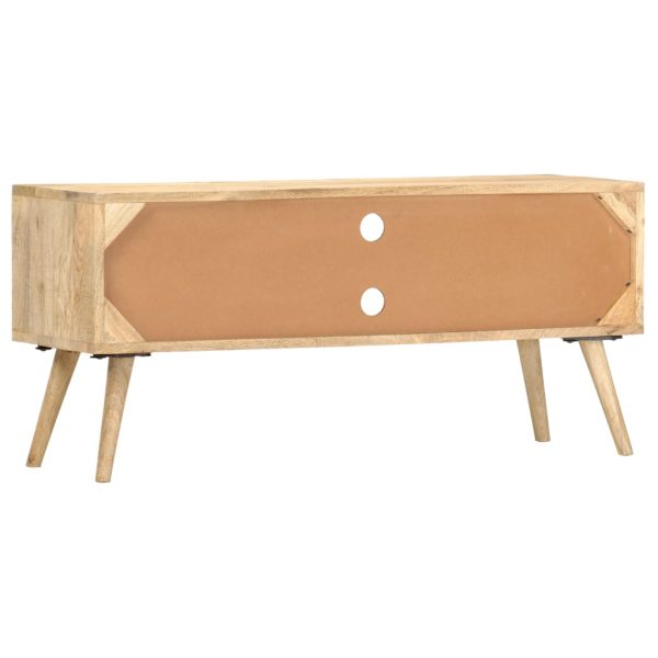 Tv-Meubel 100X30X45 Cm Massief Mangohout - Afbeelding 5