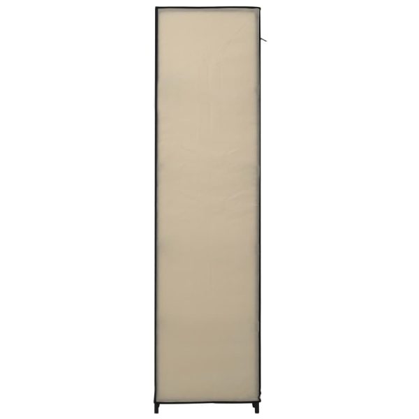 Kledingkasten Opvouwbaar 2 St 110X45X175 Cm Stof - Afbeelding 6