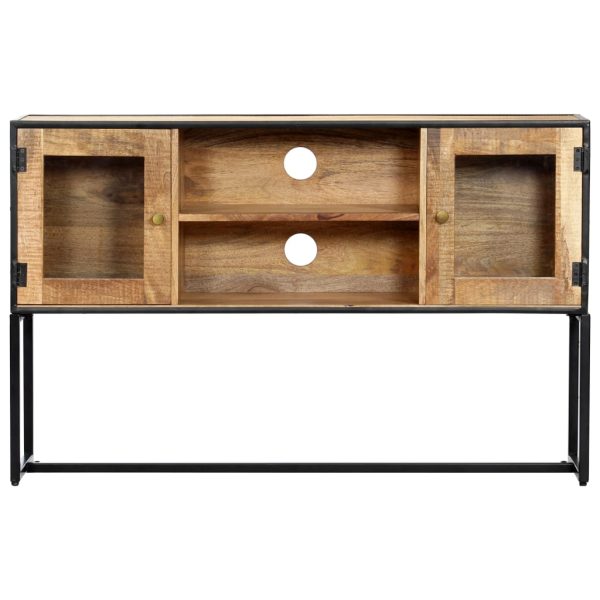 Tv-Meubel 120X30X75 Cm Massief Gerecycled Hout - Afbeelding 2