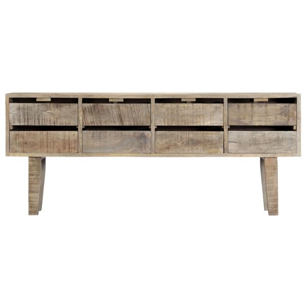 Dressoir 140X30X60 Cm Massief Mangohout - Afbeelding 2