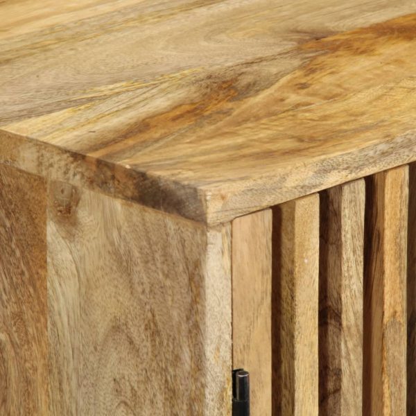 Tv-Meubel 90X30X40 Cm Massief Mangohout - Afbeelding 6