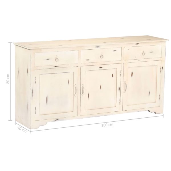 Dressoir Massief Mangohout - Afbeelding 10