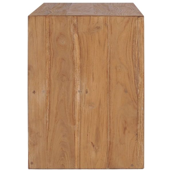 Tv-Meubel 90X30X40 Cm Massief Teakhout - Afbeelding 4