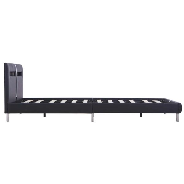 Bedframe Met Led Kunstleer - Afbeelding 5