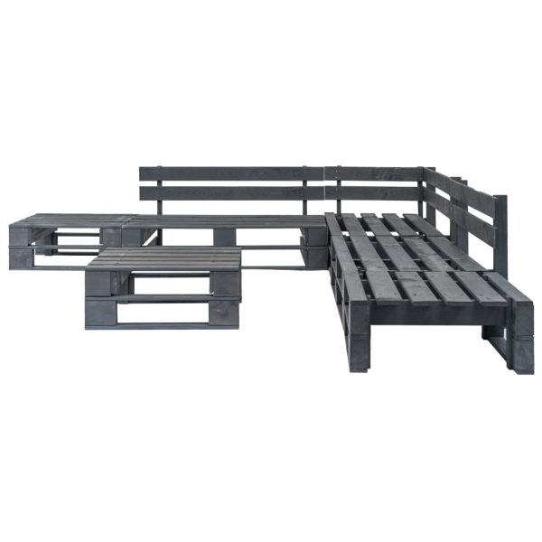 Loungeset Pallet Hout - Afbeelding 2