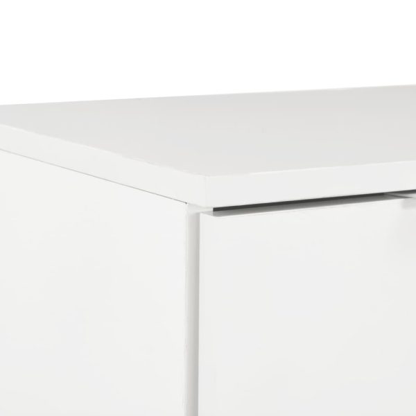 Dressoir 71X35X80 Cm Spaanplaat Hoogglans - Afbeelding 6