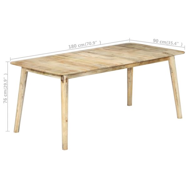 Eettafel Massief Mangohout - Afbeelding 7