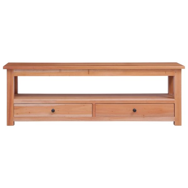 Tv-Meubel 120X30X40 Cm Massief Mahoniehout - Afbeelding 3