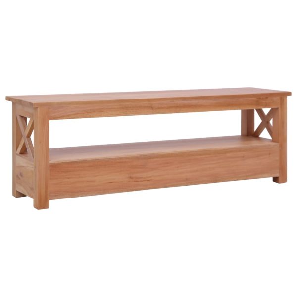 Tv-Meubel 120X30X40 Cm Massief Mahoniehout - Afbeelding 5