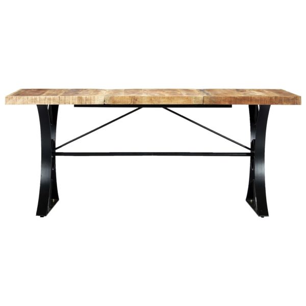 Eettafel 180X90X76 Cm Massief Mangohout - Afbeelding 2