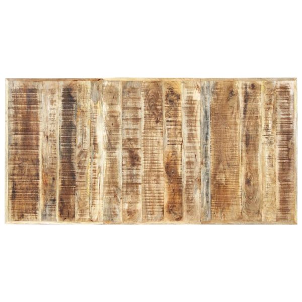 Eettafel 180X90X76 Cm Massief Mangohout - Afbeelding 4