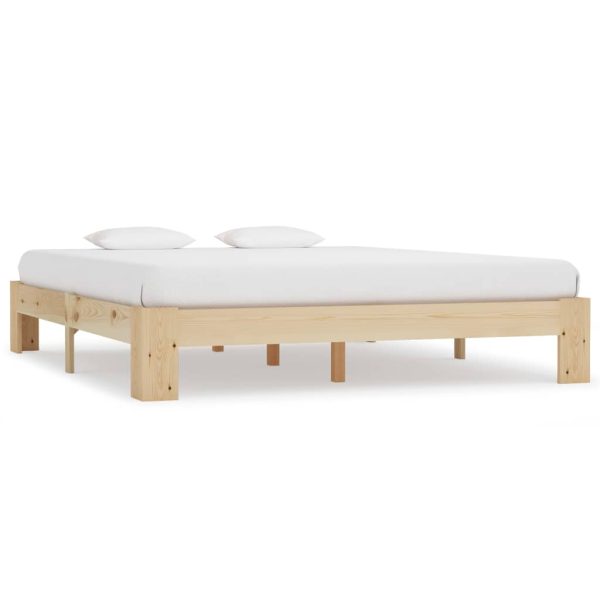 Bedframe Massief Grenenhout - Afbeelding 7