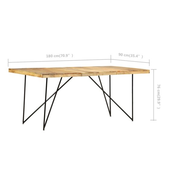 Eettafel 180X90X76 Cm - Afbeelding 6