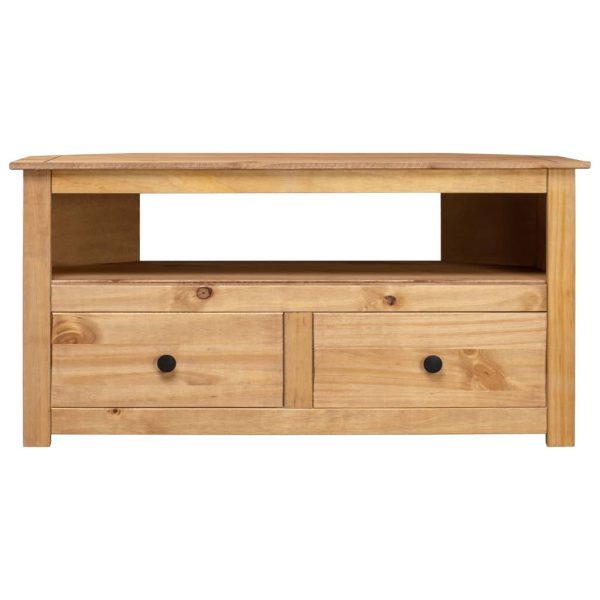 Tv-Hoekkast Panama Range 93X49X49 Cm Massief Grenenhout - Afbeelding 2