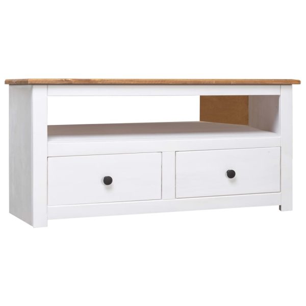 Tv-Hoekkast Panama Range 93X49X49 Cm Massief Grenenhout - Afbeelding 11