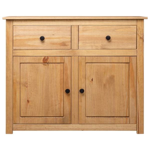 Dressoir Panama Range 93X40X80 Cm Massief Grenenhout - Afbeelding 2