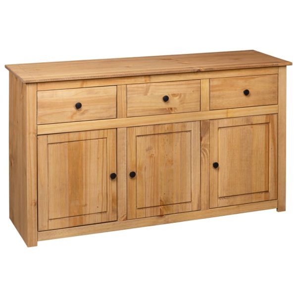 Dressoir Panama Range 135X40X80 Cm Massief Grenenhout - Afbeelding 5