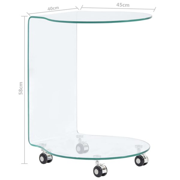 Salontafel Gehard Glas - Afbeelding 5