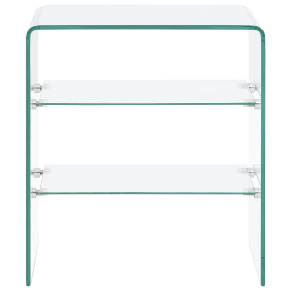 Salontafel 50X40X56 Cm Gehard Glas - Afbeelding 2