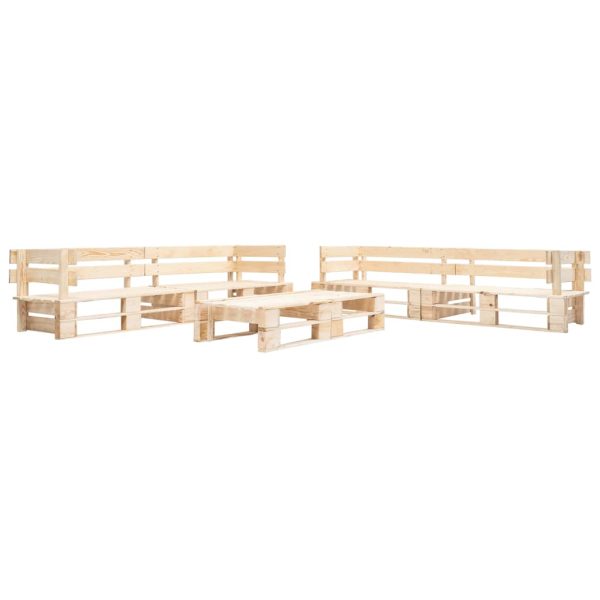 Loungeset Pallet Hout - Afbeelding 7