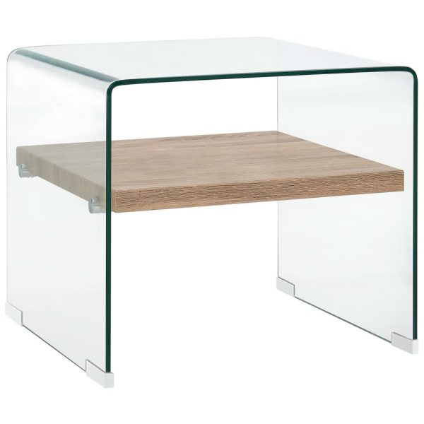 Salontafel Gehard Glas Transparant