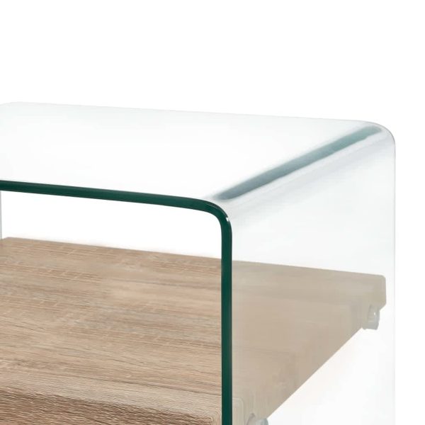 Salontafel Gehard Glas Transparant - Afbeelding 3