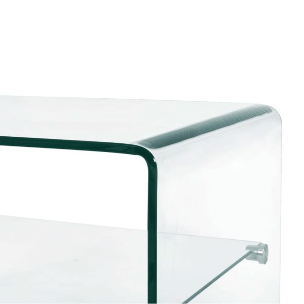 Salontafel Gehard Glas Transparant - Afbeelding 4