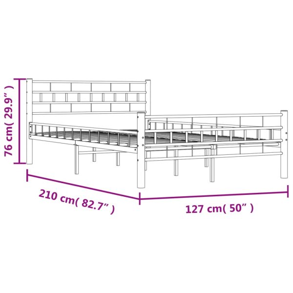 Bedframe Staal - Afbeelding 10